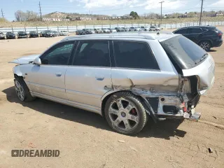 2002 Audi S4 z VIN WAUXD68D32A000646, wystawiony jako Copart lot #52432765 z przebiegiem 124 000 mil mil oraz Szkoda całkowita • Salvage title. Historia ofert i sprzedaży dostępna na DreamBid. Obrazek 2.