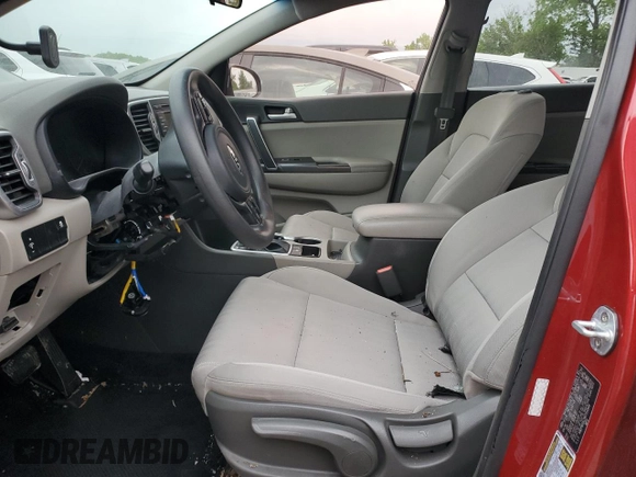 2017 Kia Sportage LX with VIN KNDPM3AC3H7114946, listed as a Copart auction lot 54172264 with 114,887 mi miles and Salvage Title. Bid and sale history available at carsss.com. Image 7.
