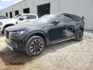 2025 Mazda CX-90 S Premium Plus Package with VIN JM3KKEHCXS1194426, listed as a Copart auction lot 55121235 with 2,204 mi miles and Salvage title. Bid and sale history available at DreamBid. Image 1.
