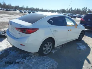 2015 Mazda 3 i SV with VIN JM1BM1T7XF1247024, listed as a IAAI auction lot 41688364 with 118,083 mi miles. Bid and sale history available at carsss.com. Image 4.