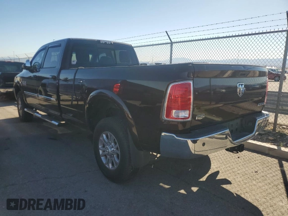 2014 Ram 3500 Laramie with VIN 3C63R3JL9EG123190, listed as a Copart auction lot 50652365 with 75,788 mi miles and Salvage Title. Bid and sale history available at carsss.com. Image 2.