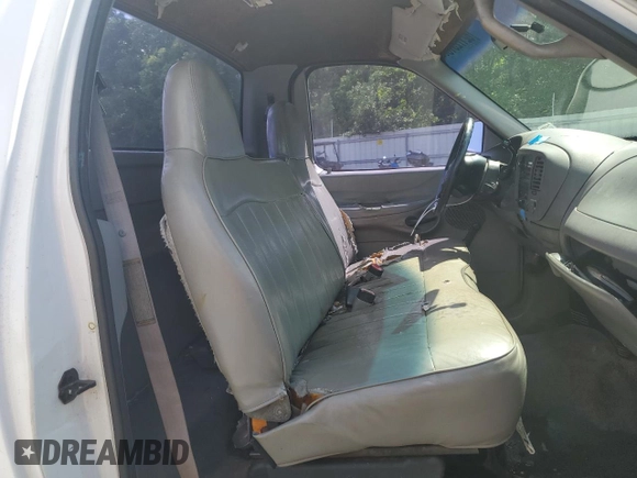 1997 Ford F-150 with VIN 1FTDF1721VND40734, listed as a Copart auction lot 62172315 with 158,102 mi miles and Salvage title. Bid and sale history available at DreamBid. Image 10.
