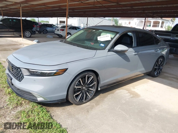 2024 Honda Accord Touring with VIN 1HGCY2F81RA007806, listed as a IAAI auction lot 41928204 with 41,137 mi miles and . Bid and sale history available at DreamBid. Image 2.