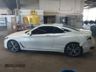 2018 Infiniti Q60 Pure with VIN JN1CV7EL1JM250032, listed as a IAAI auction lot 42548697 with 62,206 mi miles and . Bid and sale history available at DreamBid. Image 14.