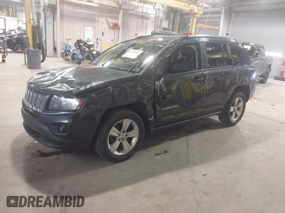 2015 Jeep Compass High Altitude Edition with VIN 1C4NJDEB1FD162936, listed as a IAAI auction lot 41954969 with 93,940 mi miles. Bid and sale history available at carsss.com. Image 18.