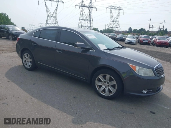 2013 Buick LaCrosse Leather с VIN 1G4GC5E38DF120956, выставлен на аукционе IAAI как лот 42510324 с пробегом 127 260 миль миль и . История ставок и продаж доступна на DreamBid. Изображение 1.