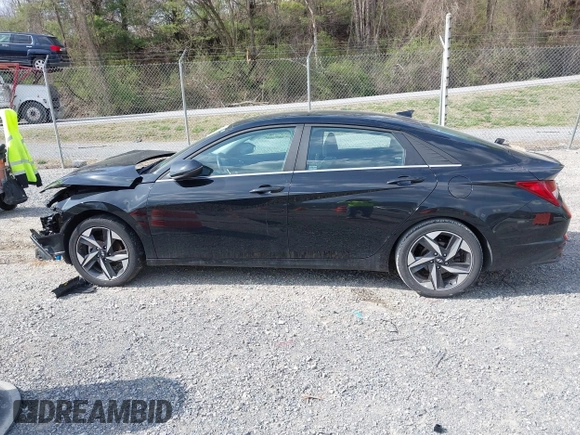 2023 Hyundai Elantra Limited with VIN KMHLP4AG4PU456898, listed as a IAAI auction lot 41899496 with 36,583 mi miles and . Bid and sale history available at DreamBid. Image 14.