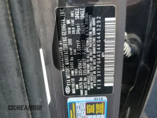 2019 Kia Sorento LX with VIN 5XYPG4A54KG443292, listed as a Copart auction lot 64502715 with 141,287 mi miles and Clean title. Bid and sale history available at DreamBid. Image 13.