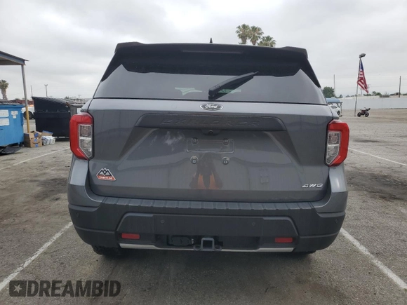 2023 Ford Explorer Timberline z VIN 1FMSK8JH5PGB61379, wystawiony jako Copart lot #87318674 z przebiegiem 8 943 mil mil oraz Szkoda całkowita • Salvage title. Historia ofert i sprzedaży dostępna na DreamBid. Obrazek 6.