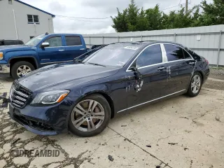 2019 Mercedes-Benz S 450 z VIN WDDUG6EB4KA458718, wystawiony jako Copart lot #64886295 z przebiegiem Nie podano mil oraz Szkoda całkowita • Salvage title. Historia ofert i sprzedaży dostępna na DreamBid. Obrazek 1.