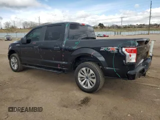 2018 Ford F-150 XL with VIN 1FTEW1E51JKE90789, listed as a Copart auction lot 51926975 with 83,707 mi miles and Salvage Title. Bid and sale history available at DreamBid. Image 2.