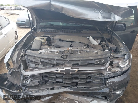 2022 Chevrolet Colorado 4WD Z71 с VIN 1GCGTDENXN1137224, выставлен на аукционе IAAI как лот 42756568 с пробегом 52 369 миль миль и . История ставок и продаж доступна на DreamBid. Изображение 10.