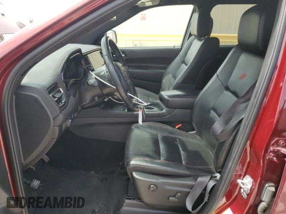 2022 Dodge Durango Orange Sport with VIN 1C4SDHCT1NC102379, listed as a Copart auction lot 48990455 with 53,893 mi miles and Salvage title. Bid and sale history available at DreamBid. Image 7.