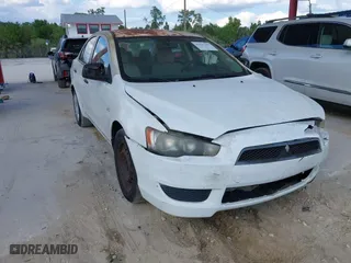 2008 Mitsubishi Lancer DE with VIN JA3AU16U88U045246, listed as a IAAI auction lot 41547247 with 231,889 mi miles. Bid and sale history available at carsss.com. Image 1.
