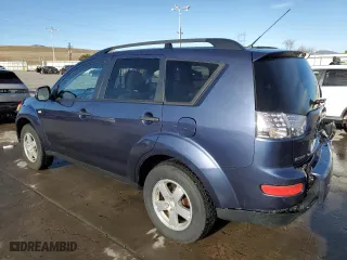 2007 Mitsubishi Outlander LS with VIN JA4MT31X67Z022011, listed as a Copart auction lot 48386945 with 189,505 mi miles and Salvage Title. Bid and sale history available at carsss.com. Image 2.