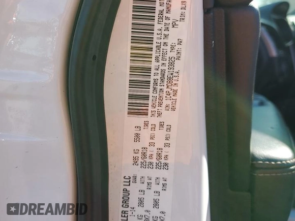 2014 Jeep Cherokee Limited с VIN 1C4PJMDB8EW193825, выставлен на аукционе Copart как лот 42161745 с пробегом 133 527 миль миль и На запчасти • Non repairable. История ставок и продаж доступна на DreamBid. Изображение 14.