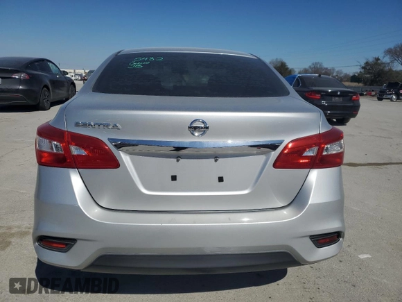 2016 Nissan Sentra SV with VIN 3N1AB7AP8GY218340, listed as a Copart auction lot 46777335 with 154,831 mi miles and Salvage Title. Bid and sale history available at DreamBid. Image 6.
