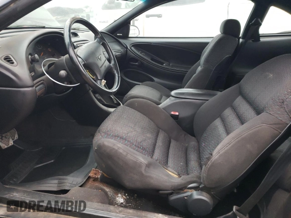 1997 Ford Mustang GT with VIN 1FALP42X7VF193459, listed as a Copart auction lot 57617454 with 101,153 mi miles and Non repairable. Bid and sale history available at DreamBid. Image 7.