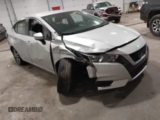 2021 Nissan Versa SV with VIN 3N1CN8EV6ML913147, listed as a IAAI auction lot 42096823 with 76,162 mi miles and . Bid and sale history available at DreamBid. Image 1.