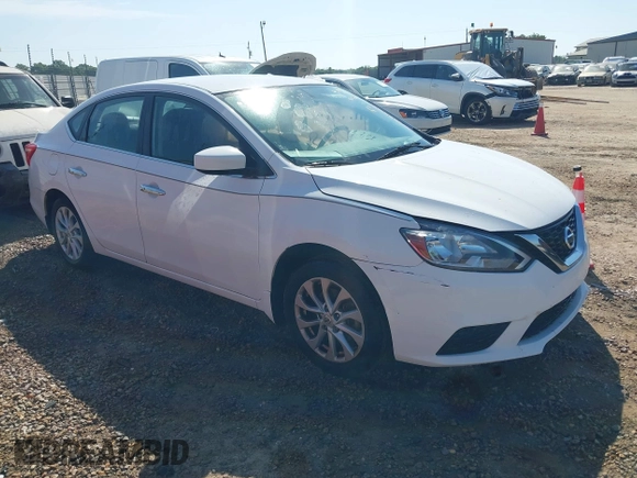 2018 Nissan Sentra SV with VIN 3N1AB7AP0JL619661, listed as a IAAI auction lot 42059498 with 91,327 mi miles and . Bid and sale history available at DreamBid. Image 1.