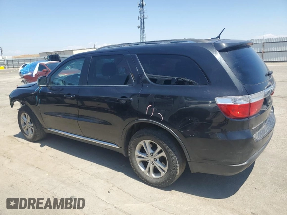2013 Dodge Durango SXT with VIN 1C4RDHAG7DC692378, listed as a Copart auction lot 55125935 with 123,097 mi miles and Salvage title. Bid and sale history available at DreamBid. Image 2.