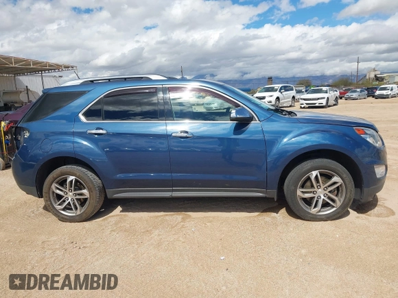 2017 Chevrolet Equinox Premier with VIN 2GNFLGEKXH6226206, listed as a IAAI auction lot 41746152 with 97,724 mi miles. Bid and sale history available at carsss.com. Image 13.