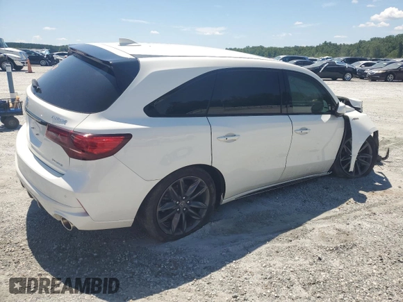 2019 Acura MDX Technology with VIN 5J8YD4H03KL022483, listed as a Copart auction lot 64695275 with Not provided miles and Clean title. Bid and sale history available at DreamBid. Image 3.
