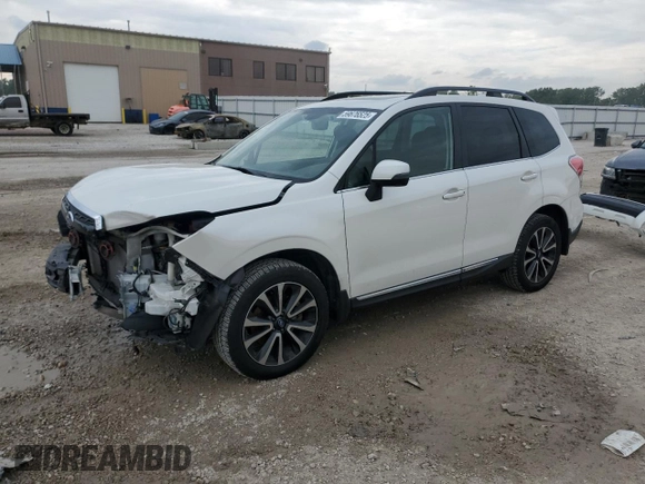 2017 Subaru Forester Touring with VIN JF2SJGWC3HH482753, listed as a Copart auction lot 59676525 with 69,286 mi miles and Salvage title. Bid and sale history available at DreamBid. Image 1.