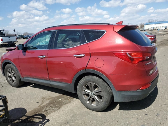 2013 Hyundai Santa Fe Sport with VIN 5XYZUDLB2DG003949, listed as a Copart auction lot 50675755 with 105,331 mi miles and Salvage Title. Bid and sale history available at carsss.com. Image 2.