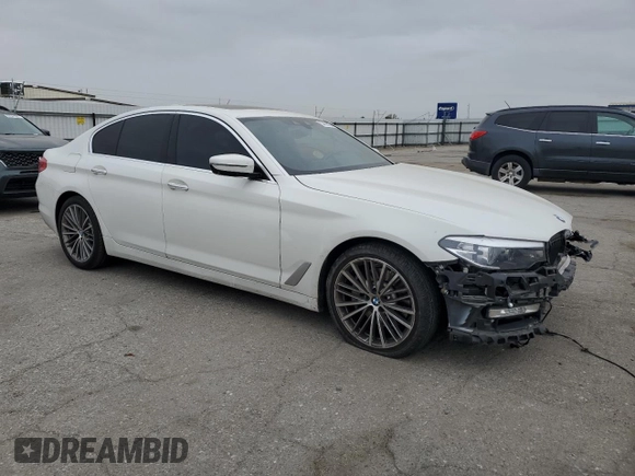 2017 BMW 5 Series 530i z VIN WBAJA5C37HG896060, wystawiony jako Copart lot #52409635 z przebiegiem 97 686 mil mil oraz Szkoda całkowita • Salvage title. Historia ofert i sprzedaży dostępna na DreamBid. Obrazek 4.