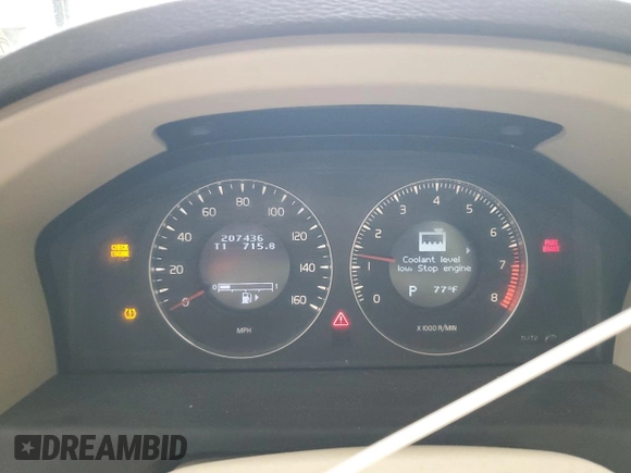 2008 Volvo XC70 z VIN YV4BZ982981031744, wystawiony jako Copart lot #55879525 z przebiegiem 207 436 mil mil oraz Szkoda całkowita • Salvage title. Historia ofert i sprzedaży dostępna na DreamBid. Obrazek 9.