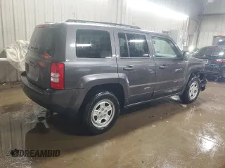 2016 Jeep Patriot Sport with VIN 1C4NJRBB5GD685850, listed as a Copart auction lot 49513455 with 127,300 mi miles and Salvage Title. Bid and sale history available at carsss.com. Image 3.