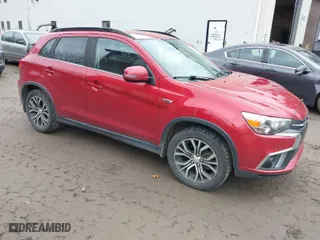 2018 Mitsubishi Outlander Sport SEL 2.4 with VIN JA4AR4AW3JZ012106, listed as a IAAI auction lot 40786142 with 104,305 mi miles. Bid and sale history available at carsss.com. Image 1.