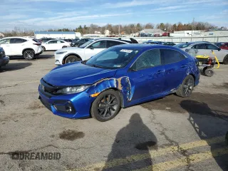 2020 Honda Civic EX-L z VIN SHHFK7H8XLU410218, wystawiony jako Copart lot #87212344 z przebiegiem 85 948 mil mil oraz Szkoda całkowita • Salvage title. Historia ofert i sprzedaży dostępna na DreamBid. Obrazek 1.