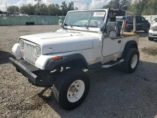 1992 Jeep Wrangler z VIN 2J4FY19P8NJ516508, wystawiony jako Copart lot #79809654 z przebiegiem Nie podano mil oraz Szkoda całkowita • Salvage title. Historia ofert i sprzedaży dostępna na DreamBid. Obrazek 1.