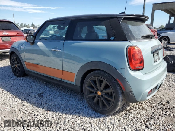 2018 MINI Hardtop Cooper S with VIN WMWXP7C54J2A48309, listed as a Copart auction lot 87448424 with 44,034 mi miles and Salvage Title. Bid and sale history available at DreamBid. Image 2.