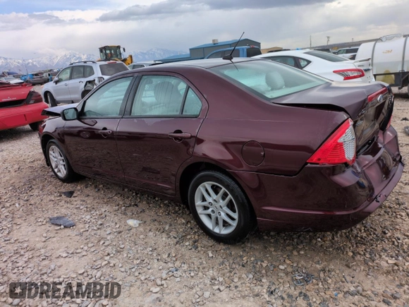 2011 Ford Fusion S with VIN 3FAHP0GA8BR240077, listed as a Copart auction lot 51020895 with 98,055 mi miles and Salvage Title. Bid and sale history available at carsss.com. Image 2.