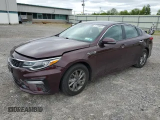 2019 Kia Optima LX z VIN 5XXGT4L38KG284160, wystawiony jako Copart lot #57289035 z przebiegiem 57 818 mil mil oraz Szkoda całkowita • Salvage title. Historia ofert i sprzedaży dostępna na DreamBid. Obrazek 1.