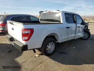 2023 Ford F-150 XL with VIN 1FTEW1CB6PKF73670, listed as a Copart auction lot 83747824 with 274 mi miles and Salvage Title. Bid and sale history available at carsss.com. Image 3.