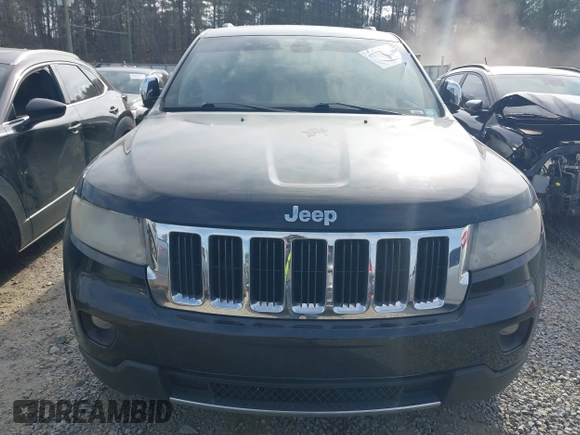 2013 Jeep Grand Cherokee Limited with VIN 1C4RJEBGXDC520609, listed as a IAAI auction lot 41493503 with 173,020 mi miles. Bid and sale history available at carsss.com. Image 12.