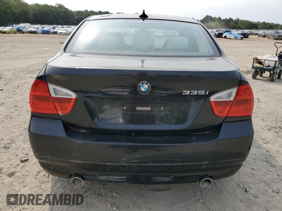 2007 BMW 3 Series 335i with VIN WBAVB73557VF51747, listed as a Copart auction lot 59434145 with Not provided miles and Clean title. Bid and sale history available at DreamBid. Image 6.