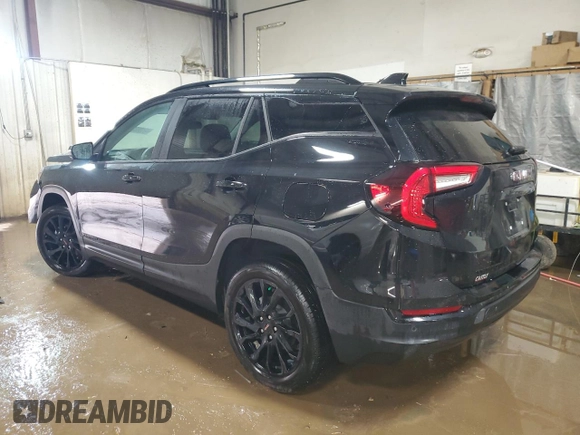 2024 GMC Terrain SLE with VIN 3GKALTEGXRL389530, listed as a Copart auction lot 49180525 with 5,271 mi miles and Salvage Title. Bid and sale history available at carsss.com. Image 2.