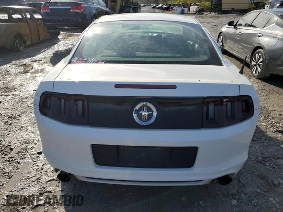 2013 Ford Mustang V6 with VIN 1ZVBP8AM5D5275180, listed as a Copart auction lot 50885915 with 129,247 mi miles and Salvage Title. Bid and sale history available at carsss.com. Image 6.