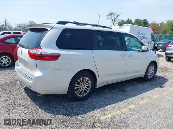 2017 Toyota Sienna XLE Auto Access Seat with VIN 5TDYZ3DC7HS865605, listed as a IAAI auction lot 42027590 with 152,599 mi miles and . Bid and sale history available at DreamBid. Image 4.