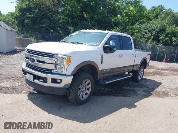 2017 Ford F-250 Lariat with VIN 1FT7W2BT8HED03378, listed as a IAAI auction lot 42545547 with 240,558 mi miles and . Bid and sale history available at DreamBid. Image 17.