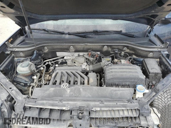 2018 Volkswagen Atlas SEL with VIN 1V2MR2CA4JC526735, listed as a Copart auction lot 48116255 with 121,838 mi miles and Salvage title. Bid and sale history available at DreamBid. Image 12.