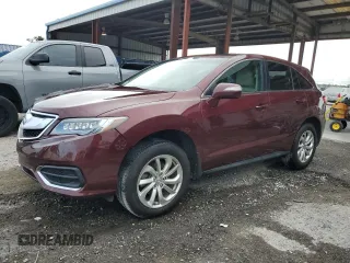2018 Acura RDX Technology with VIN 5J8TB3H5XJL002817, listed as a Copart auction lot 59493895 with 107,378 mi miles and Salvage title. Bid and sale history available at DreamBid. Image 1.