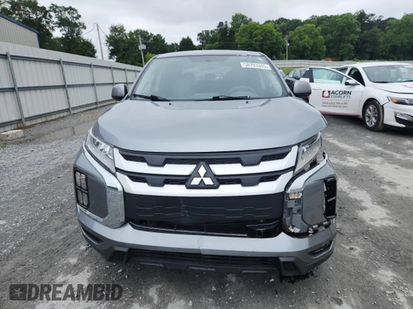 2020 Mitsubishi Outlander ES with VIN JA4AP3AU9LU021858, listed as a Copart auction lot 58793345 with 102,995 mi miles and Salvage title. Bid and sale history available at DreamBid. Image 5.