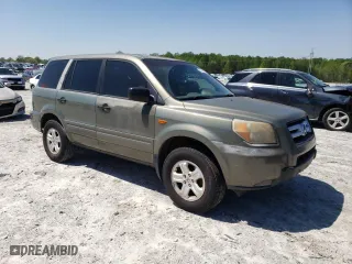 2007 Honda Pilot LX with VIN 5FNYF28107B035305, listed as a Copart auction lot 52303775 with 222,901 mi miles and Clean Title. Bid and sale history available at carsss.com. Image 4.