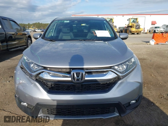 2019 Honda CR-V EX-L with VIN 2HKRW2H81KH677690, listed as a IAAI auction lot 41924225 with 39,227 mi miles and . Bid and sale history available at carsss.com. Image 12.